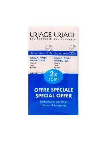 Uriage Bariéderm Lippenbalsam 2x15ml