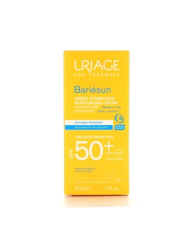 Uriage Bariésun Feuchtigkeitsspendende parfümfreie Creme SPF50 50ml