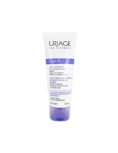 Uriage Gyn 8 Intimate Hygiene Beruhigendes Reinigungsgel 100ml