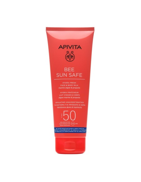 Apivita Bee Sun Safe Hydra Fresh Face and Body Milk SPF50 200ml