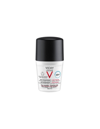 Vichy Homme Deodorant Antitranspirant Anti-Fleck 48h 50ml