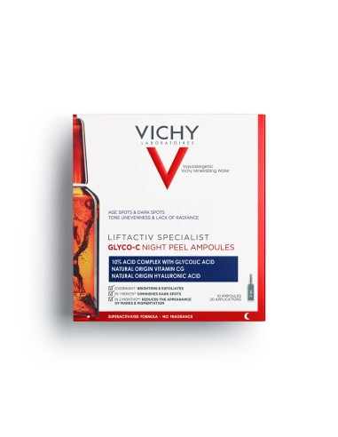 Vichy Liftactiv Spezialist Glyco-C Nachtpeeling Ampullen 10x2ml