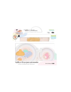 Saro Happy Dinos Microwave Feeding Set 6 Stück 2