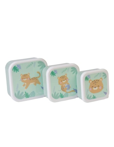 Saro Set of 3 Lunch Boxes Mustard