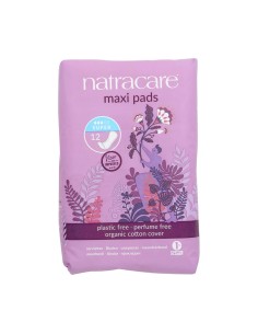 Natracare Super Natural Maxi Pads 12 Einheiten