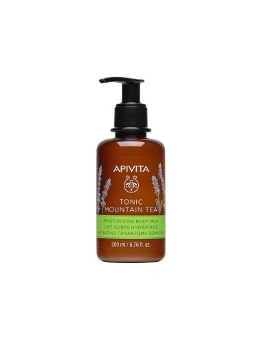 Apivita Tonic Mountain Tea Moisturizing Body Milk 200ml