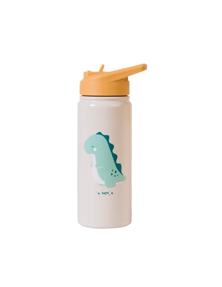 Saro Thermos Bottle with Straw Sand 500ml