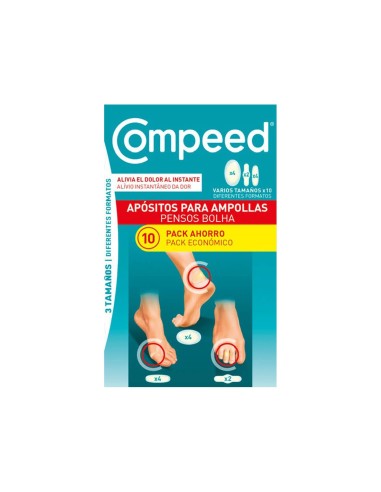 Compeed Pack Economic Blasenpflaster Mixpack 10 Stück