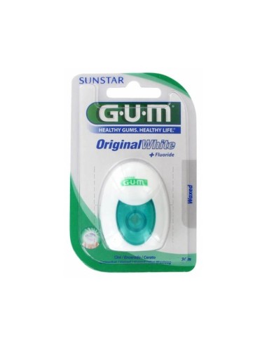 GUM Original weiße Zahnseide 30m