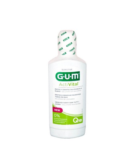 GUM Activital Mundwasser Häufig 500 ml verwenden