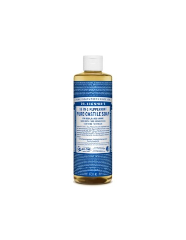 Dr. Bronners Pfefferminz Biologische Flüssigseife 475ml