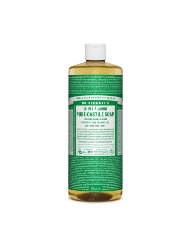 Dr. Bronners Biologische Mandel-Flüssigseife 945 ml