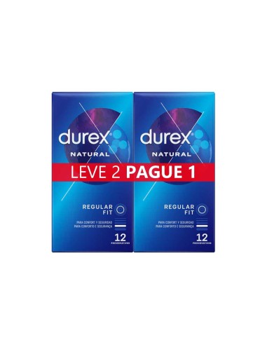 Durex Natural Plus Duo Kondome 12 Stück