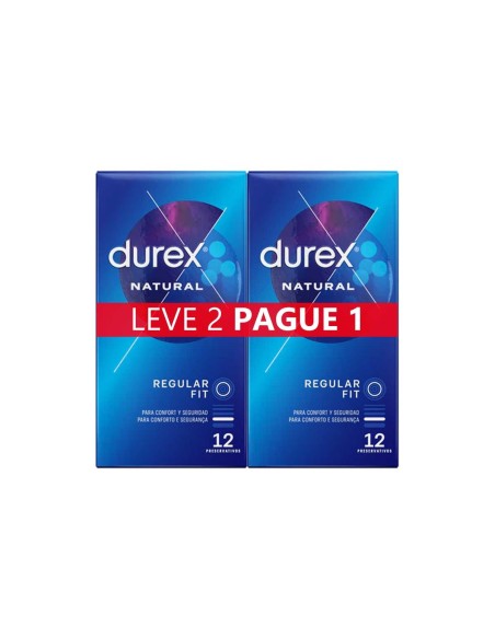 Durex Natural Plus Duo Kondome 12 Stück