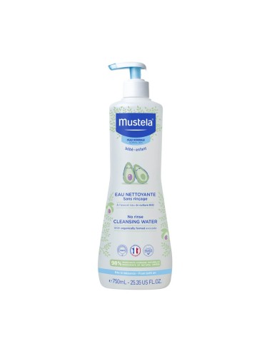 Mustela No-Rinse-Reinigungswasser 750ml