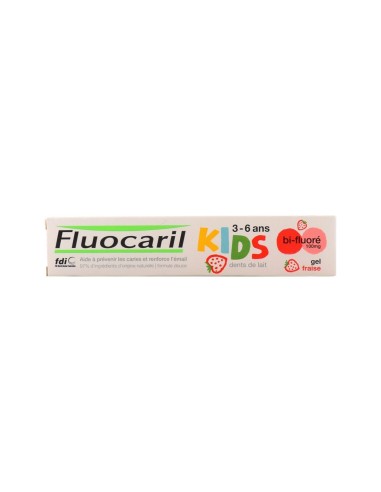 Fluocaril Kinderzahnpasta Erdbeere 0-6 Jahre 50ml