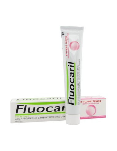 Fluocaril Bi-Fluoré 145mg Zahnpasta Empfindliche Zähne 75ml