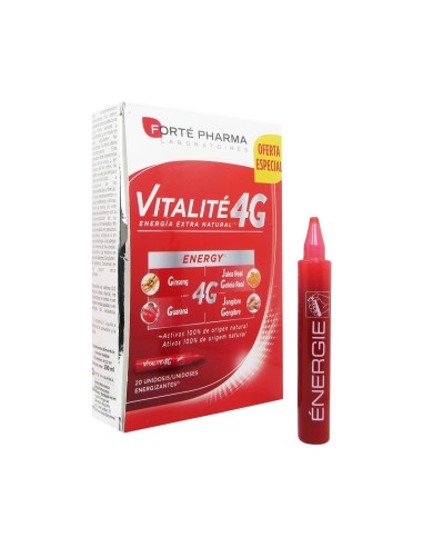 Forte Pharma Energy Vitalite 20 Ampullen