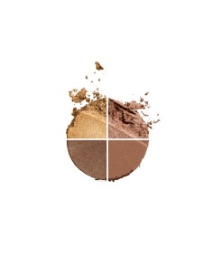Clarins Ombre 4 Couleurs 04 Brown Sugar Gradation 4.2g 2