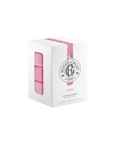 Roger Gallet Rose Parfümierte Seife 3x100g