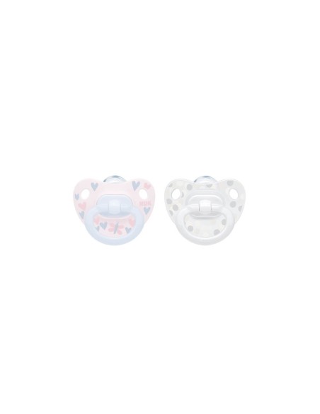 NUK Happy Days Silikon Schnuller 0-6M x2 NUK Happy Days Silikon Schnuller 0-6M x2