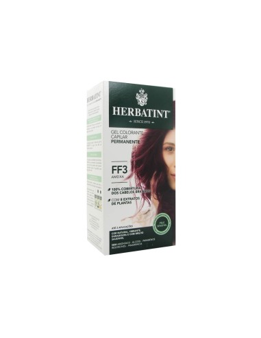 Herbatint Permanent Haarfarbe Gel FF3 Pflaume 150ml