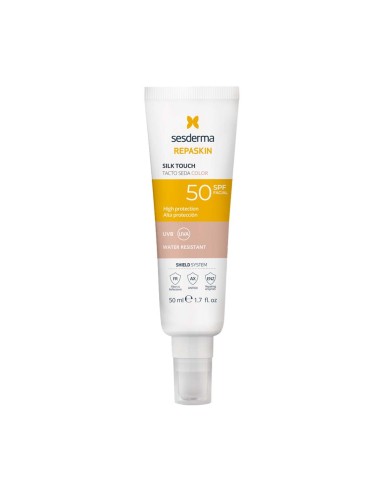 Sesderma Repaskin Silk Touch mit Farbe SPF50 50ml