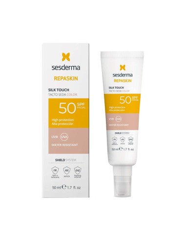 Sesderma Repaskin Silk Touch mit Farbe SPF50 50ml