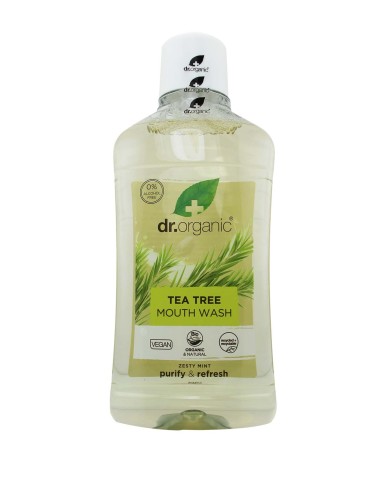 Dr.Organic Tea Tree Mundwasser 500ml