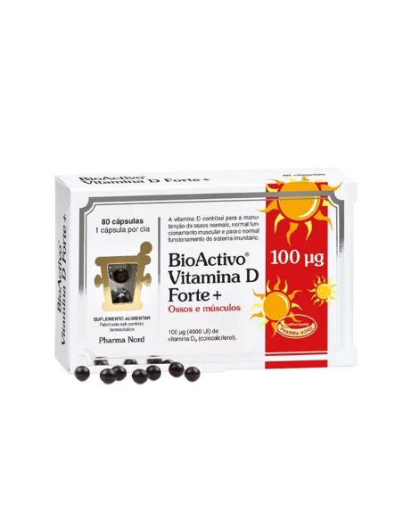 BioActivo Vitamina D Forte 80 Kapseln BioActivo Vitamina D Forte 80 Kapseln