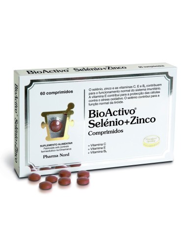BioActivo Selen und Zink 60 Tabletten