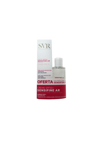 SVR Pack Sensifine AR Creme SPF50 und Mizellenwasser
