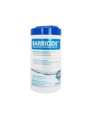 Barbizid Desinfektionstücher 120 Einheiten