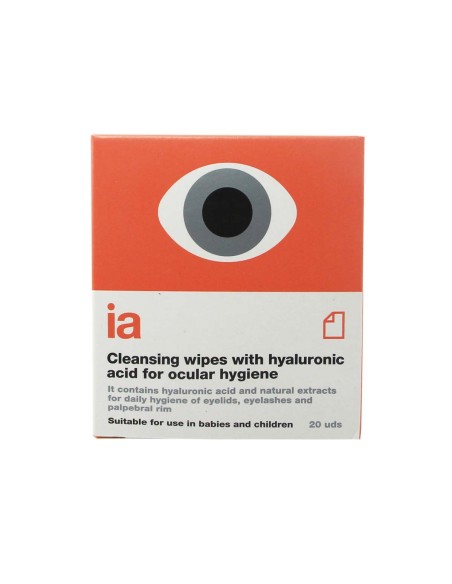 Interapothek Cleansing Wipe for Ocular Hygiene with Hyaluronic Acid 20 Units