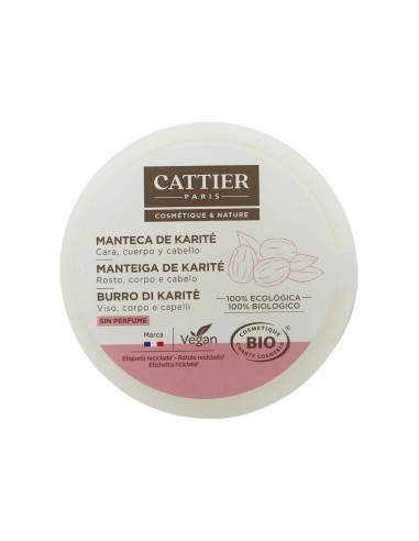 Cattier Shea Butter 100% Bio 100gr