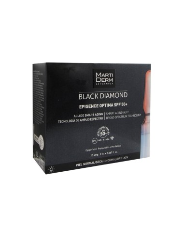 Martiderm Black Diamond Epigence Optima LSF 50+ 2mlx10amp