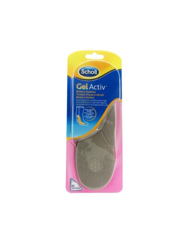 Scholl Gelactiv Einlegesohlenstiefel und Stiefeletten x2