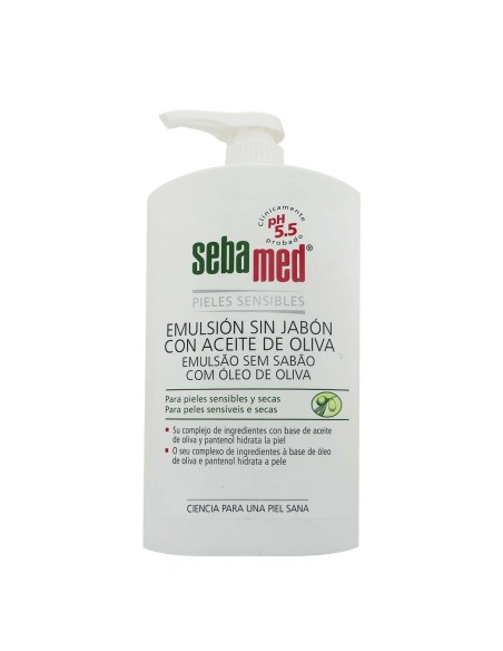 Sebamed Seifenfreie Emulsion mit Olivenöl 1000ml Sebamed Seifenfreie Emulsion mit Olivenöl 1000ml