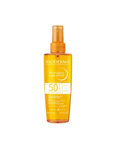 Bioderma PhotoDerm Bronz SPF50 Trockenöl 200ml