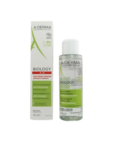 A-Derma Biology A-R 40ml und Biology Micellar Water 100ml