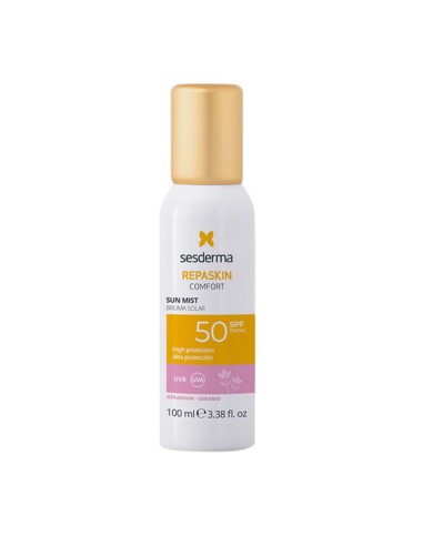 Sesderma Repaskin Comfort Sonnenmist SPF50 Geranie 100ml