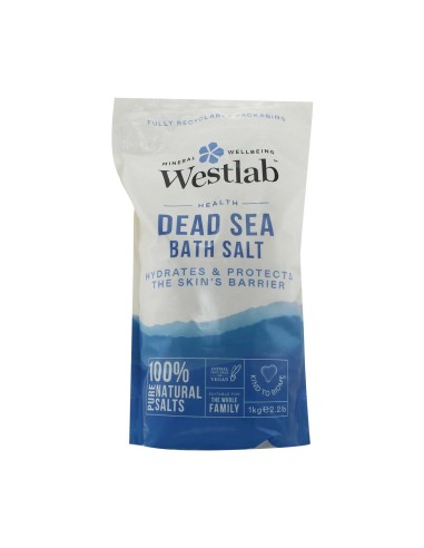 Westlab Totes Meer Badesalz 1kg