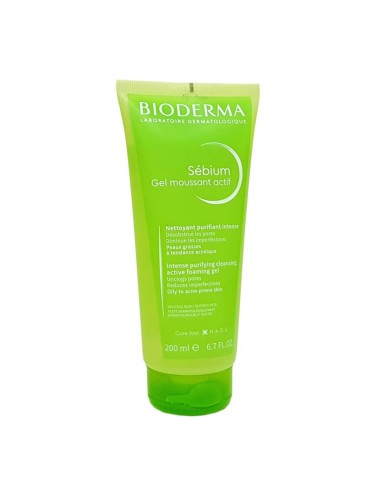 BIERERMA SÉBIUM GEL MOUSEANT ACTIF 200ML