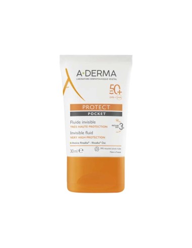 A-Derma Protect Pocket Unsichtbares Fluid SPF 50 30ml