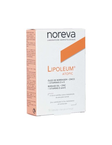 Noreva Lipoleum Atopic Borretschöl 30 Kapseln