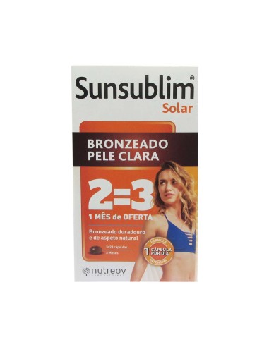 Nutreov Trio Sunsublim Tan Light Skin 28 Kapseln