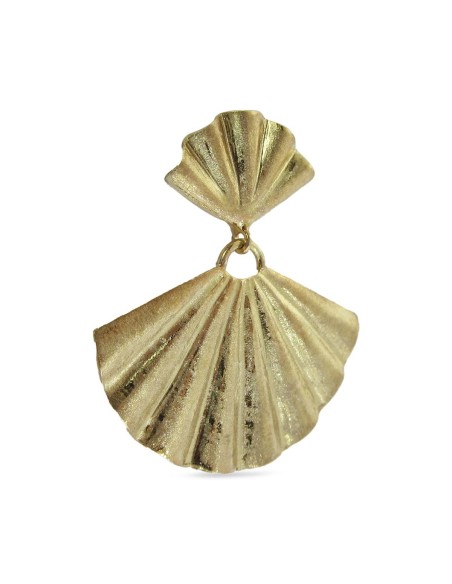 MRio Inka-Ohrringe Silber Fächer Groß