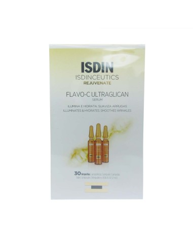 Isdinceutics Flavo-C Ultraglican 30 Ampullen x 2ml