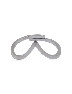 MRIO Classic Verstellbarer Ring Silber