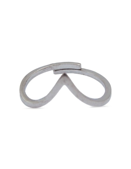 MRIO Classic Verstellbarer Ring Silber